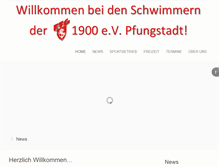 Tablet Screenshot of ftg-pfungstadt-schwimmen.de